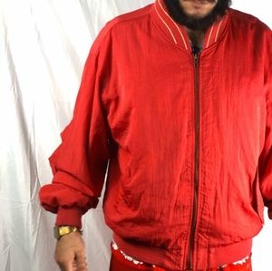 Vintage Red WindBreaker Jacket